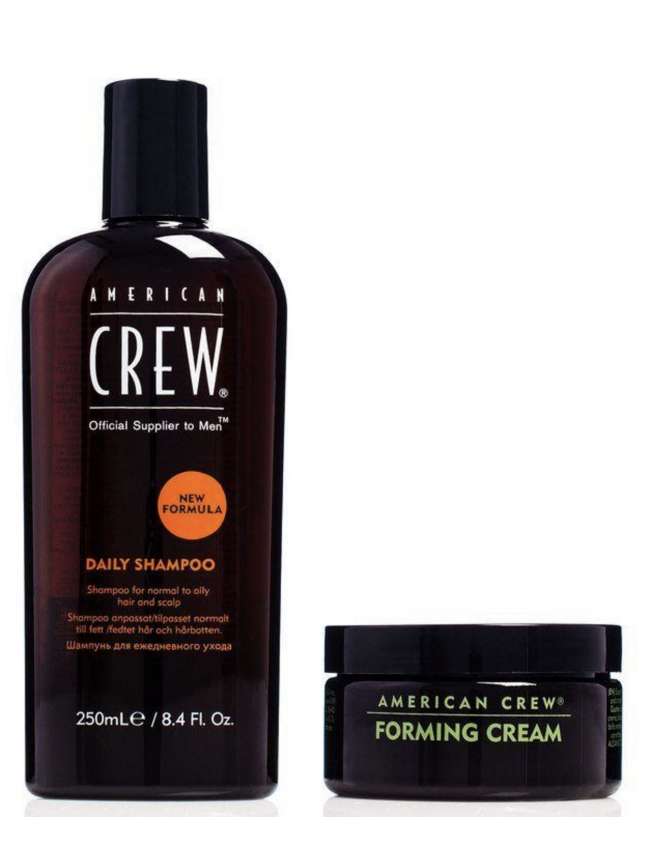 Kit American Crew Daily Shampoo 250 ml + Forming Cream 85 ml