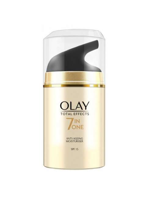 Olay Total Effects 7 en 1 Hidratante Anti-Edad con SPF 15-50 ml