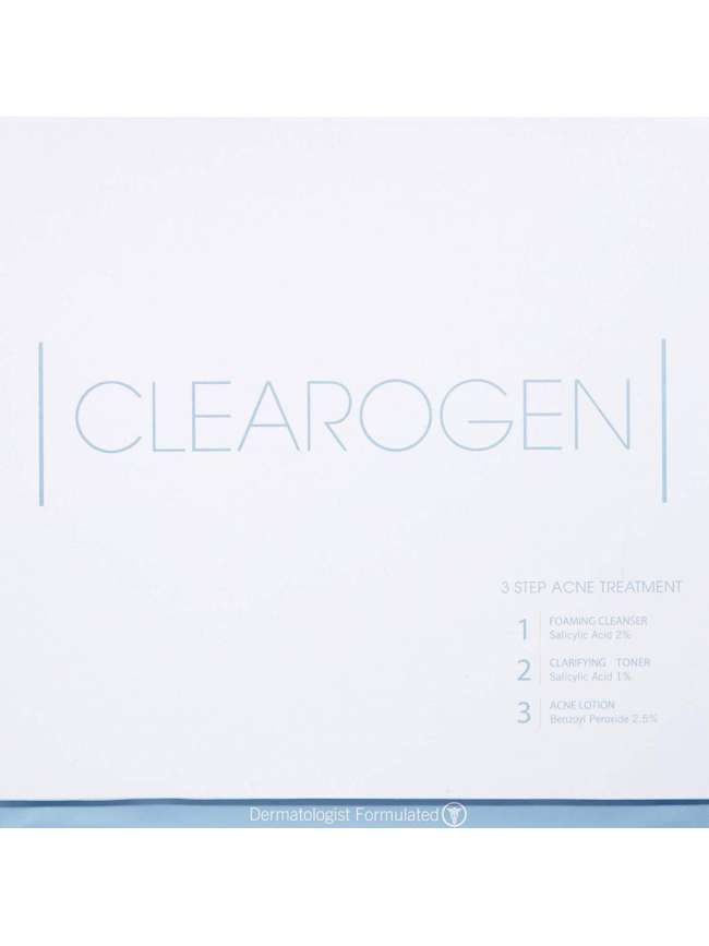 Clearogen Acne Treatment Anti-Blemish System -3 steps to a clear skin