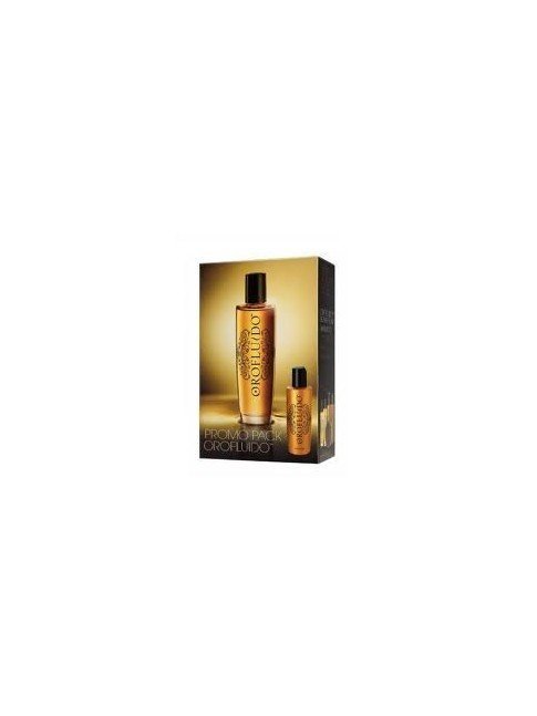  PACK OROFLUIDO ELIXIR DE BEAUTE 100ML + SAMPOOING OROFLUIDO 200ML